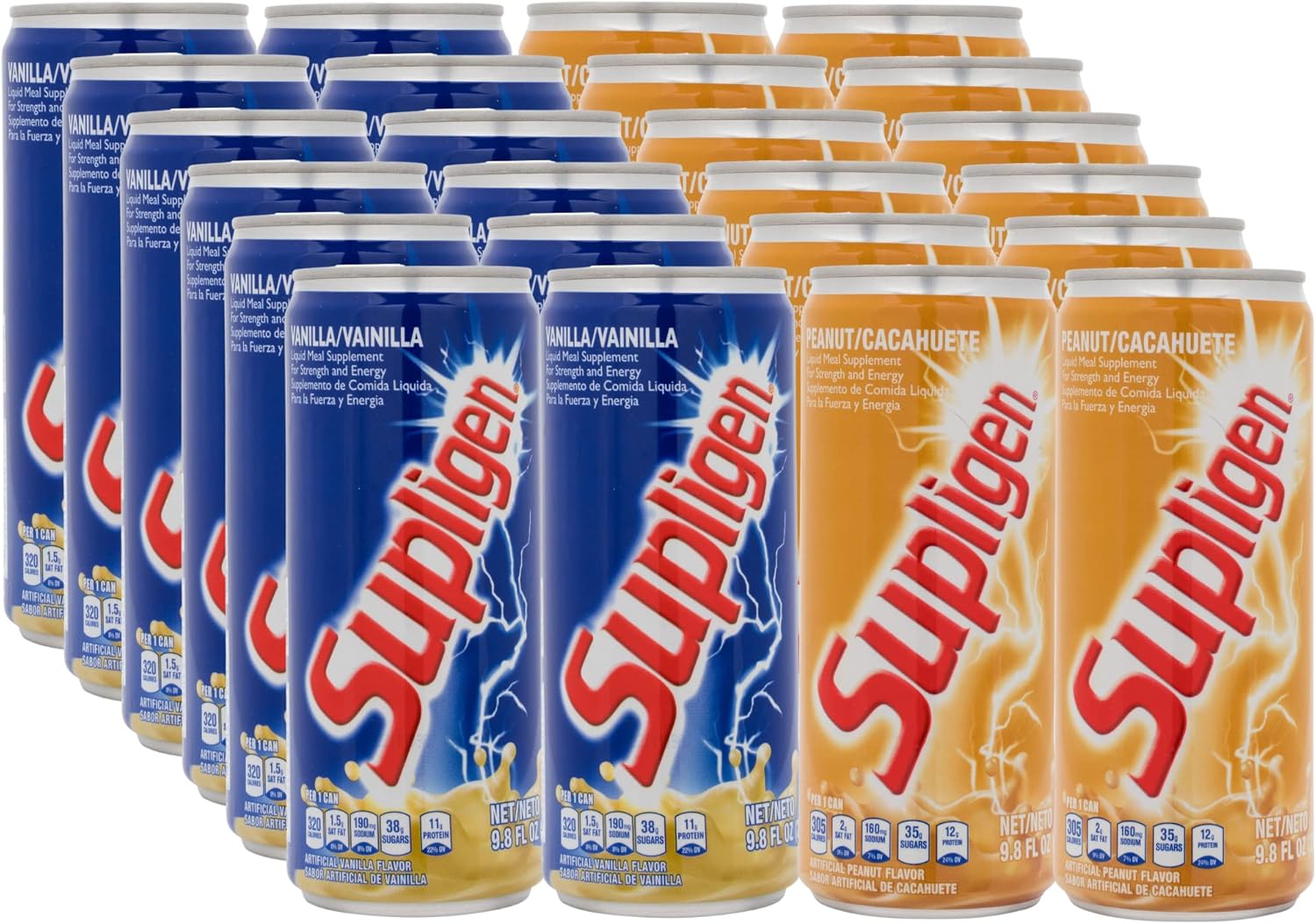 Supligen Vanilla Liquid Meal Supplement 9.87 fl. oz. (Pack 60